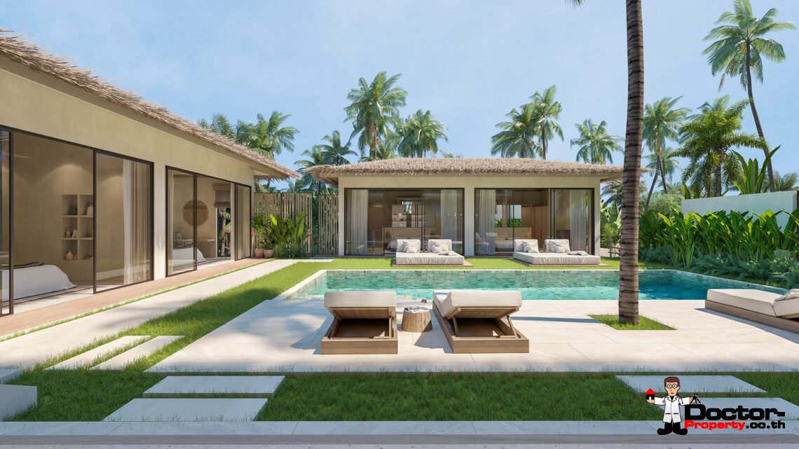 5 Bedroom Villa with Sea View and Sunset View in Bang Makham, Koh Samui – For Sale